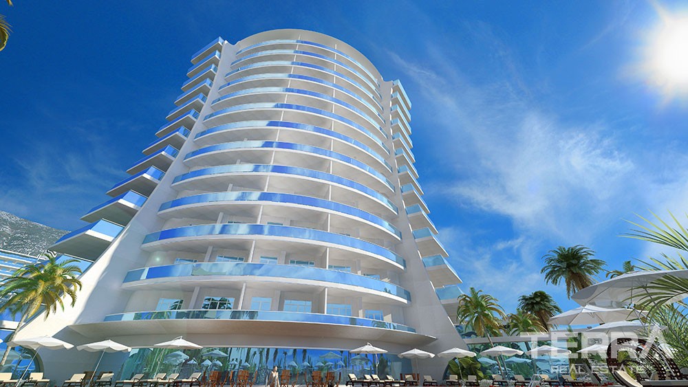 Exclusive sea front apartments in Mahmutlar, Alanya - 5069