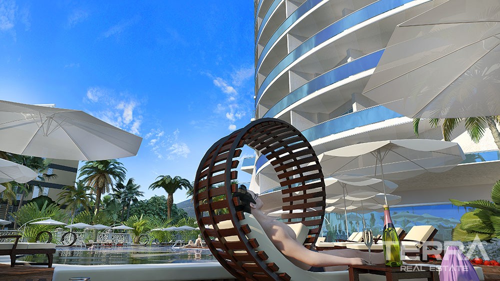 Exclusive sea front apartments in Mahmutlar, Alanya - 5071