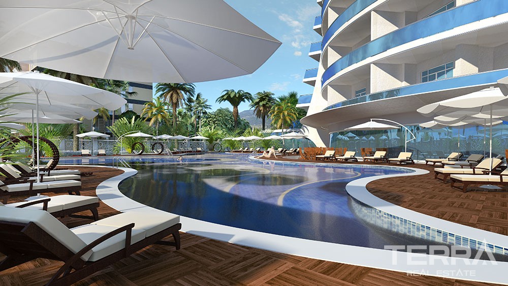 Exclusive sea front apartments in Mahmutlar, Alanya - 5075
