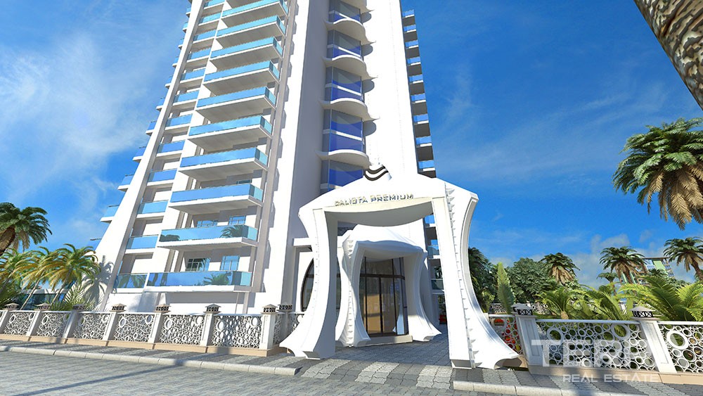 Exclusive sea front apartments in Mahmutlar, Alanya - 5080