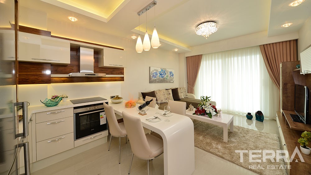 Exclusive sea front apartments in Mahmutlar, Alanya - 5081