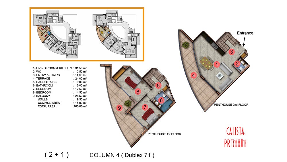 Exclusive sea front apartments in Mahmutlar, Alanya - 5083