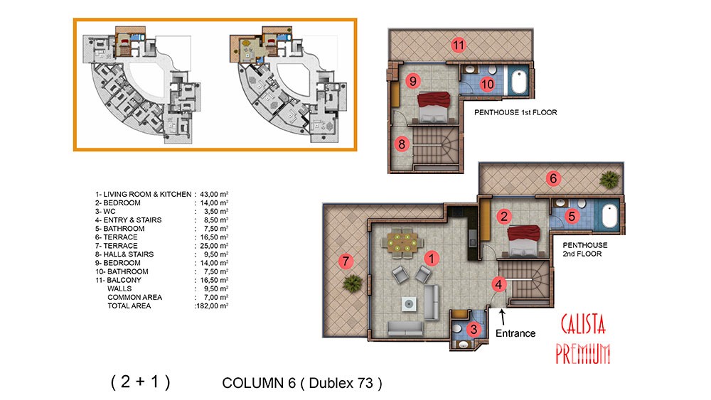 Exclusive sea front apartments in Mahmutlar, Alanya - 5085