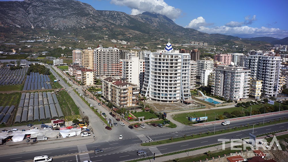 Exclusive sea front apartments in Mahmutlar, Alanya - 5087