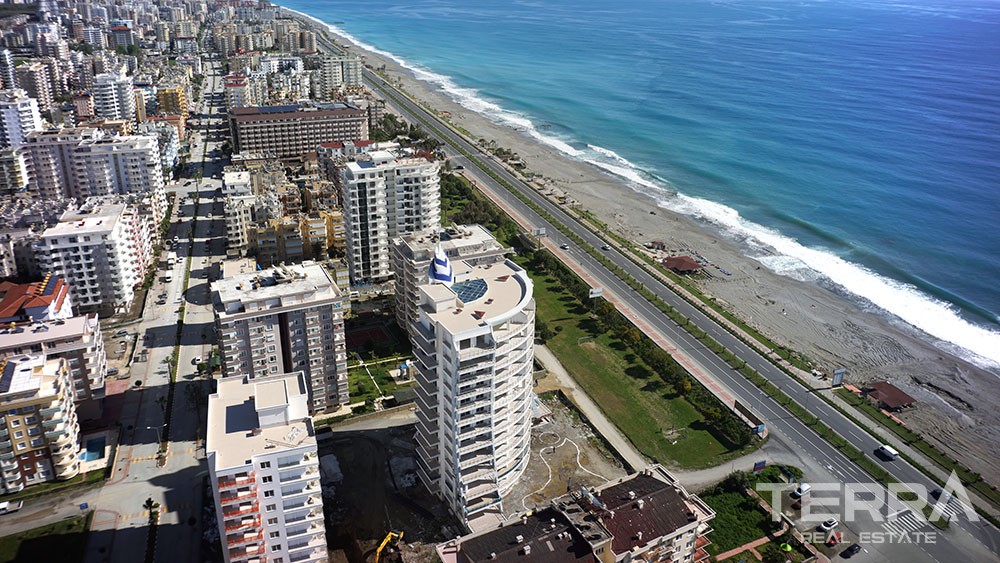 Exclusive sea front apartments in Mahmutlar, Alanya - 5088