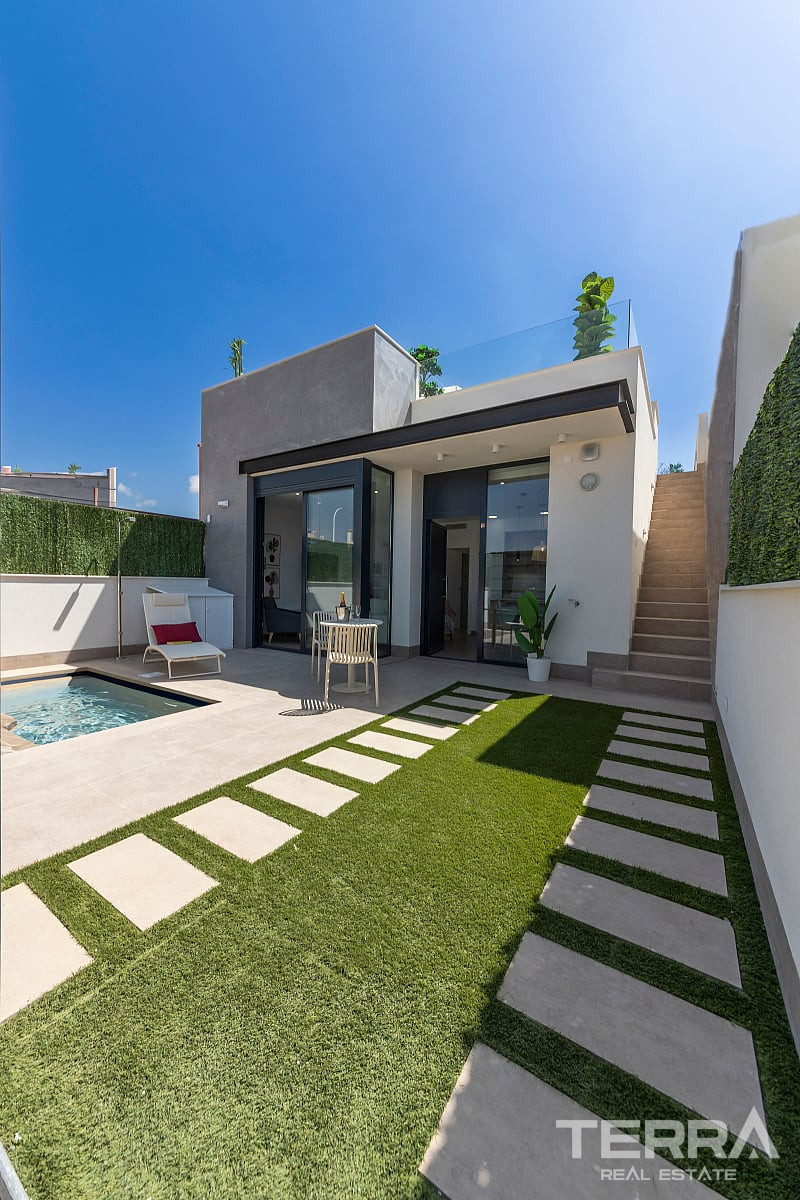 Modern Villas with Pools Near the Beach in Almería, Pulpí, Spain - 104856