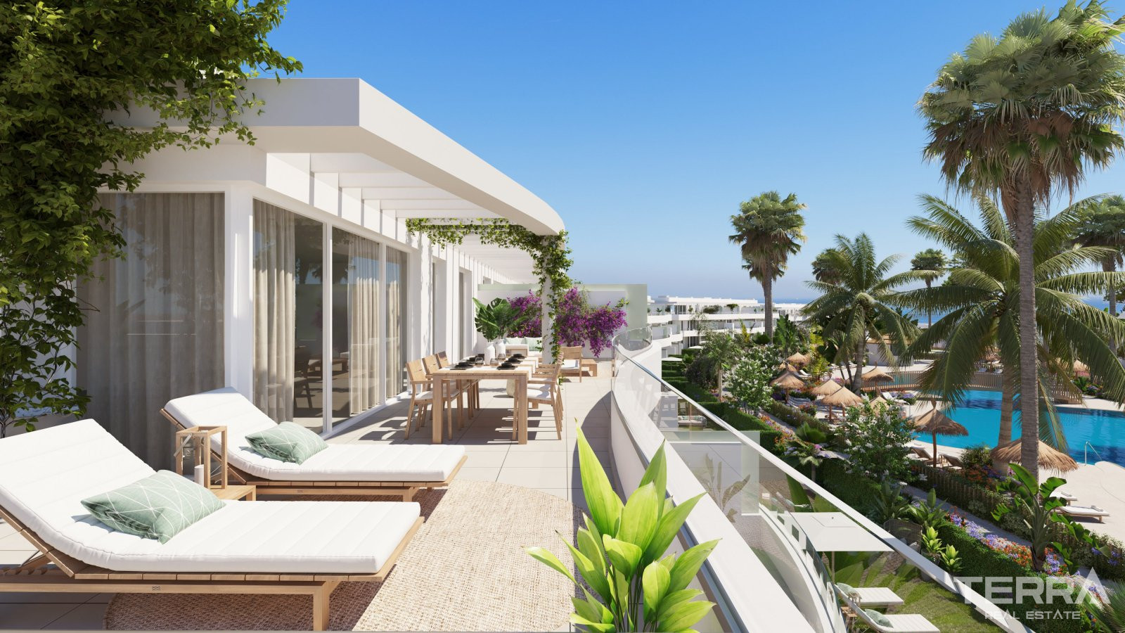 Sea View Apartments for Sale in San Roque Cadiz, Spain - 104905