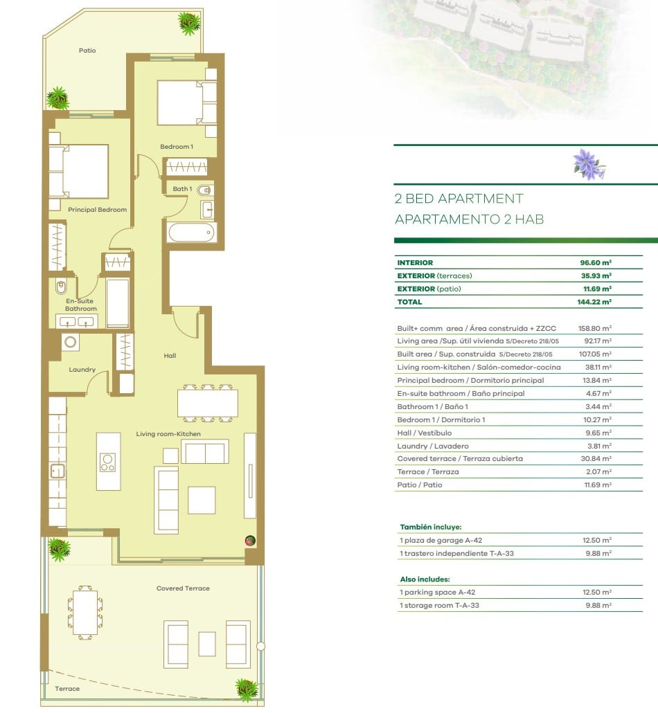 Sea View Apartments for Sale in San Roque Cadiz, Spain - 104909