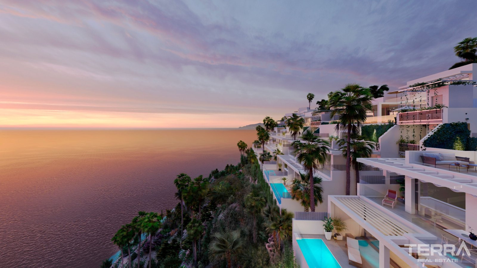 Sea View Villas with Pool for Sale in Almuñecar, Granada, Spain - 104992