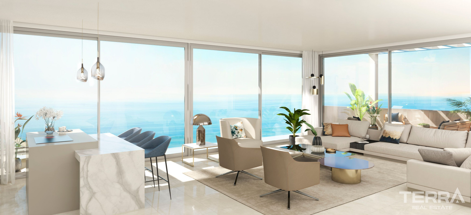 Sea View Villas with Pool for Sale in Almuñecar, Granada, Spain - 105002