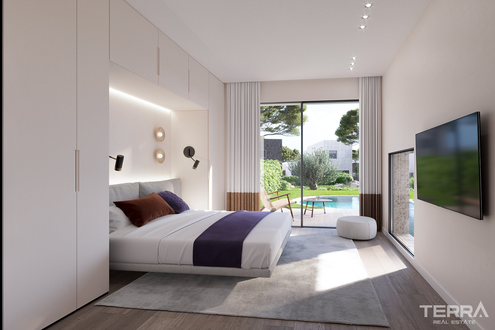 Modern Semi-Detached Homes with Pool in Las Marías Madrid, Spain - 105022