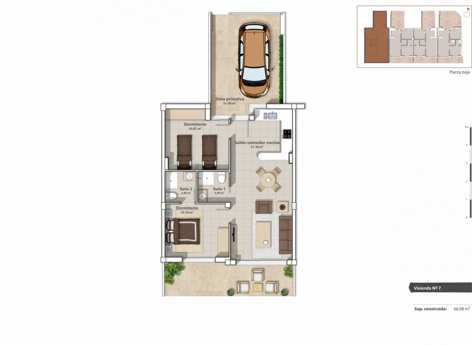 Flats for Sale in San Pedro del Pinatar, Costa Cálida, Murcia Spain - 105067