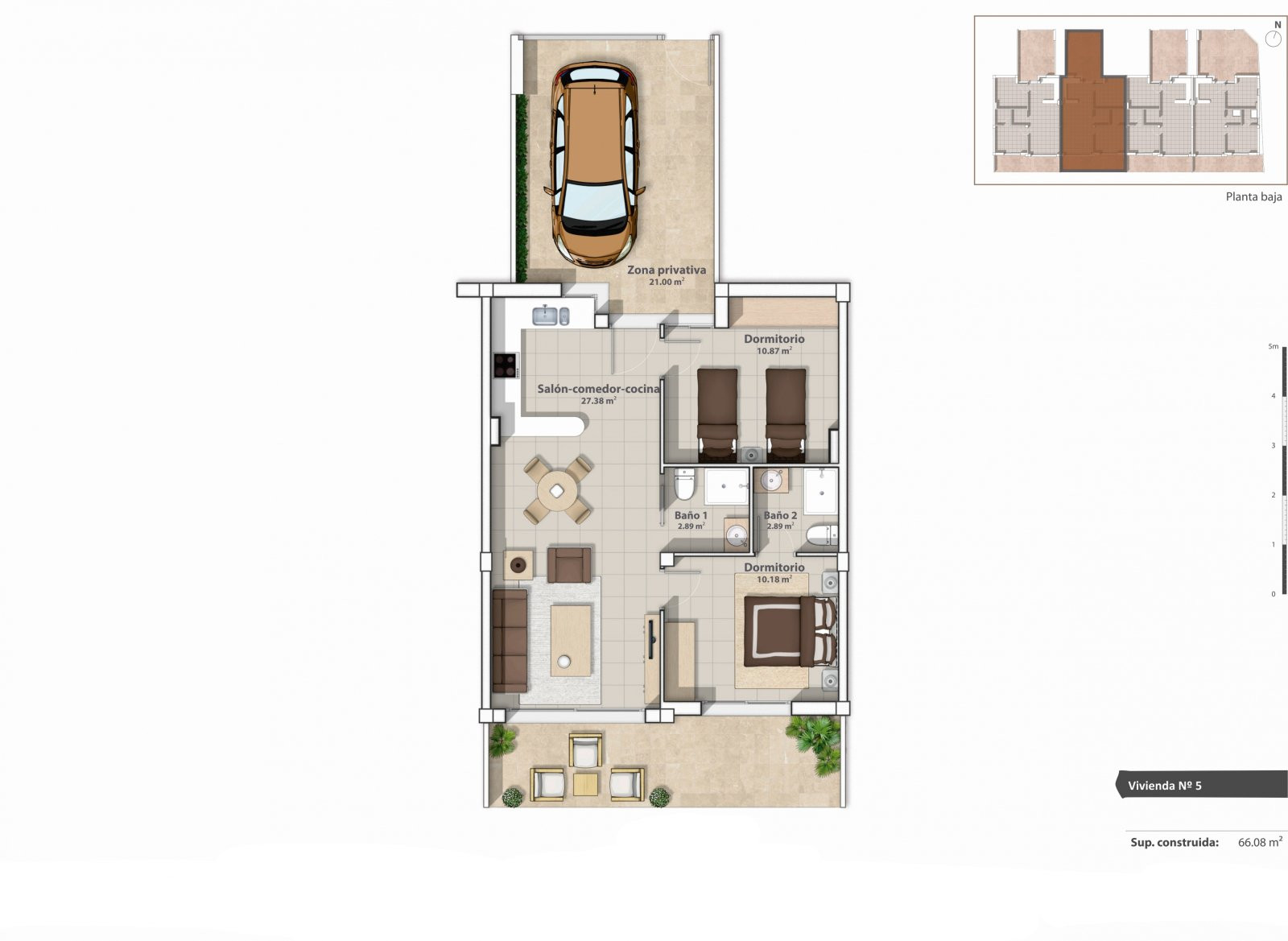 Flats for Sale in San Pedro del Pinatar, Costa Cálida, Murcia Spain - 105068