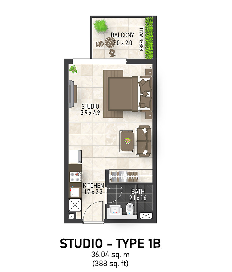 Appartements meublés à vendre à Jumeirah Village Circle, Dubaï - 105224
