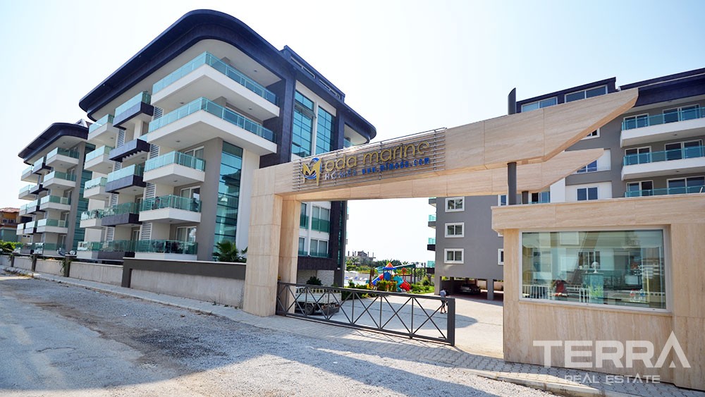 Moda Marine — Alanya Kestel'de Satılık Denize Sıfır Daireler - 5114