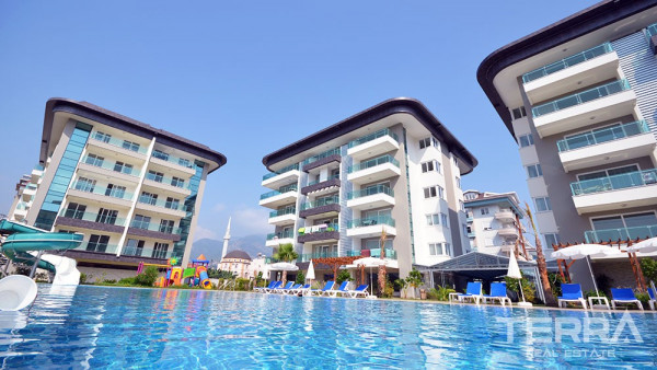 Moda Marine — Leiligheter ved havet til salgs i Kestel, Alanya, Tyrkia