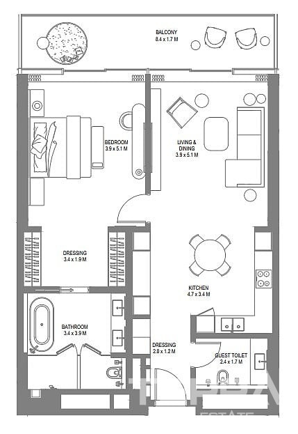 Luxury Apartments for Sale in Al Rifaah, Sharjah, UAE - 105291