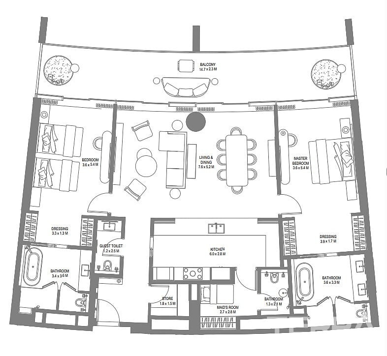 Luxury Apartments for Sale in Al Rifaah, Sharjah, UAE - 105292