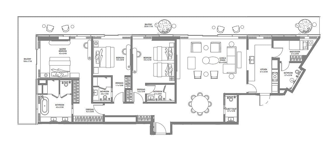 Luxury Apartments for Sale in Al Rifaah, Sharjah, UAE - 105293