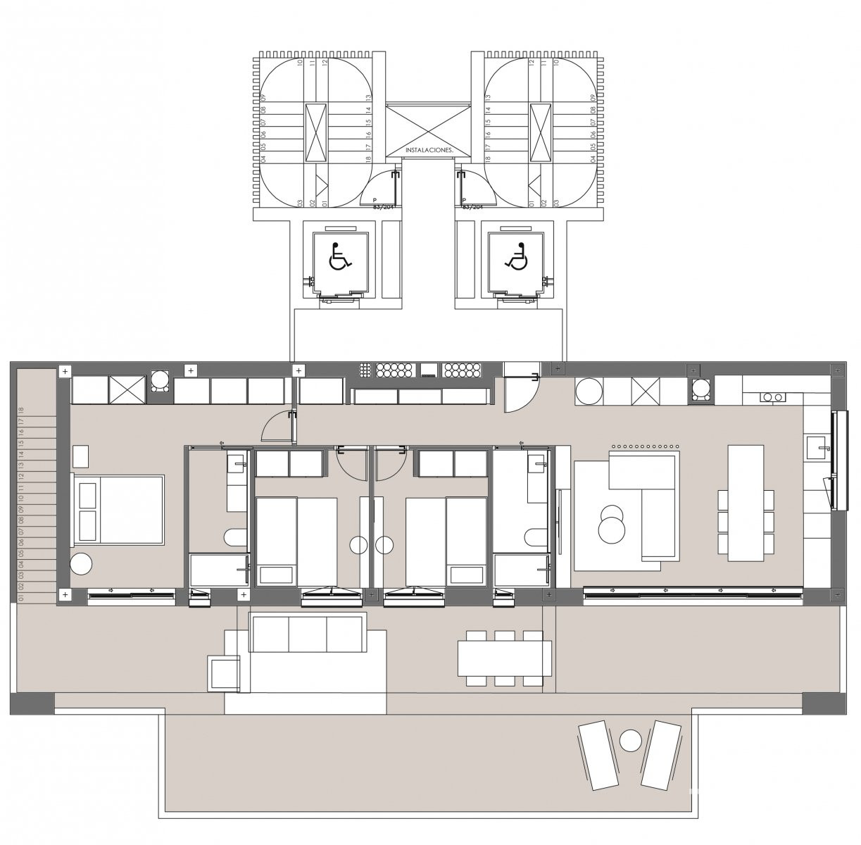 Modern Sea View Apartments for Sale in Guardamar, Costa Blanca - 105477