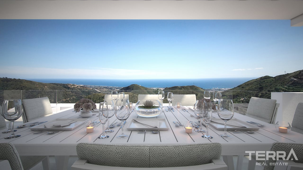 Sea View Apartments for Sale in Ojen, Marbella, Spain