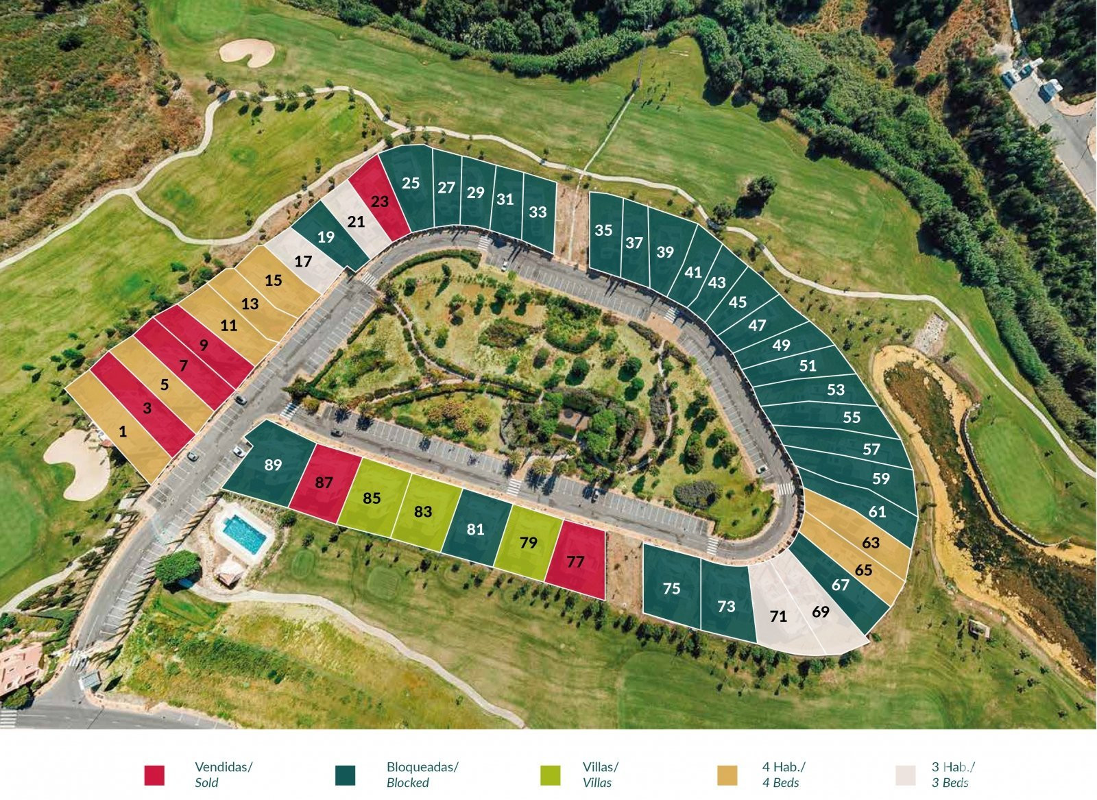 Golf Villas for Sale in Estepona, Málaga, Spain - 105740