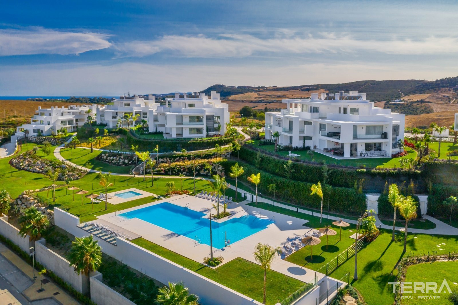 Sea-view Apartments in Casares near Estepona, Costa del Sol, Spain