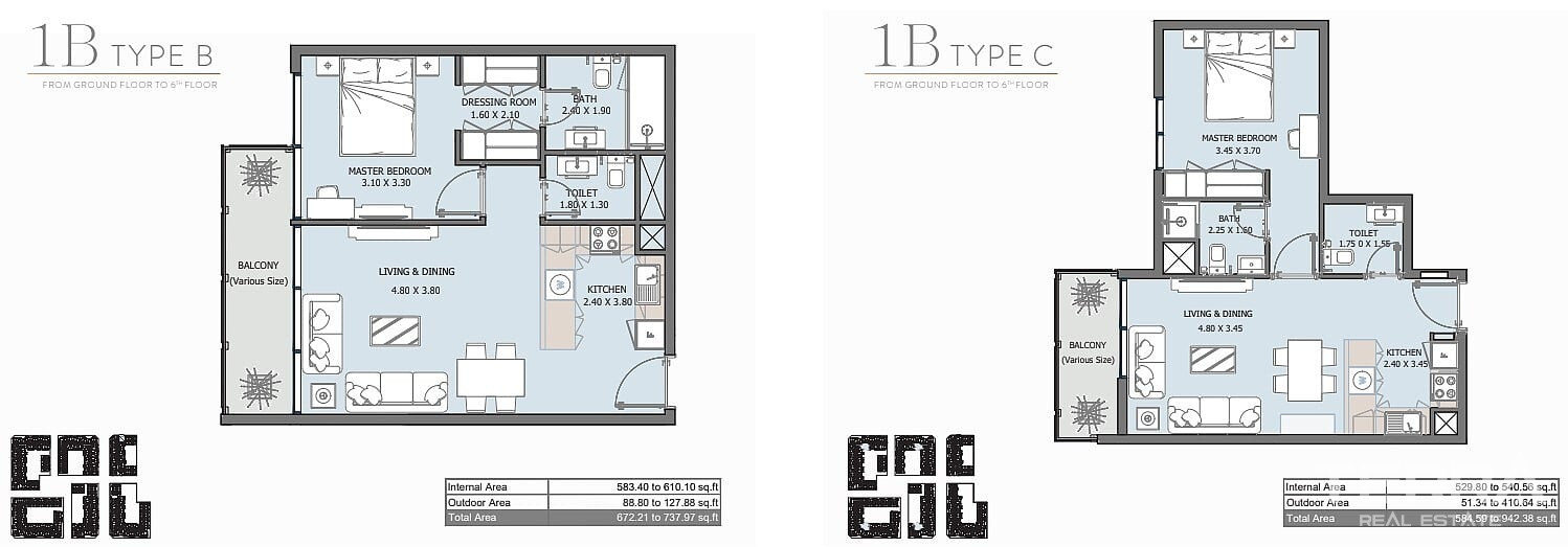 Luxury Apartments for Sale in Masdar City, Abu Dhabi, UAE - 105776