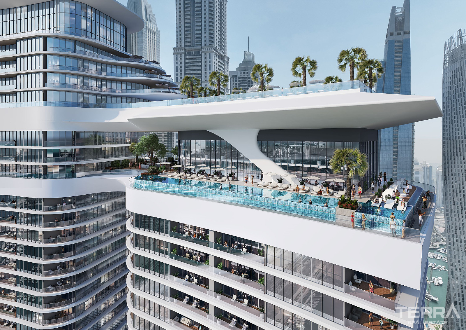 BAE, Dubai Marina'da Satılık Deniz Manzaralı Lüks Daireler - 105877