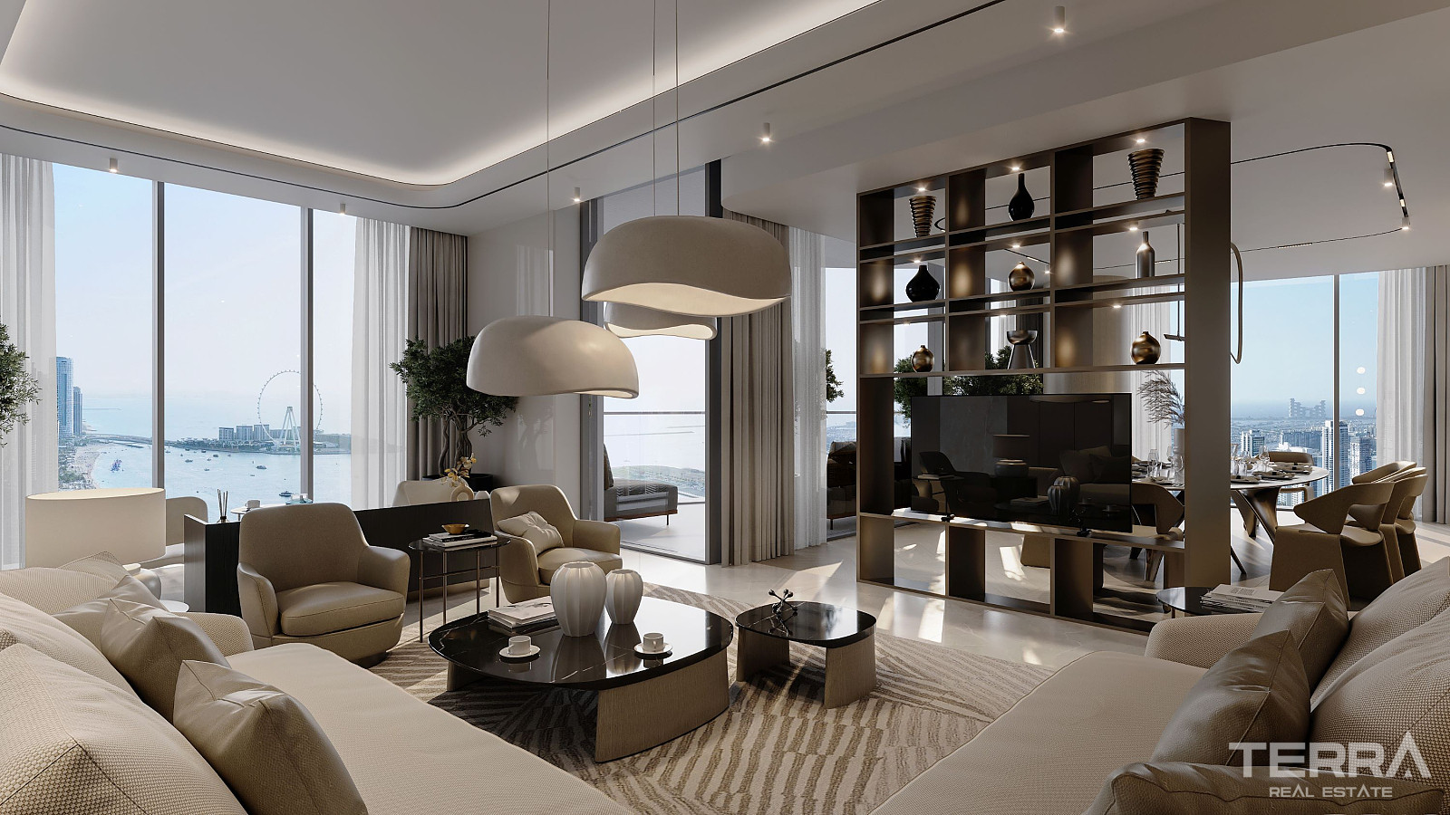 BAE, Dubai Marina'da Satılık Deniz Manzaralı Lüks Daireler - 105884