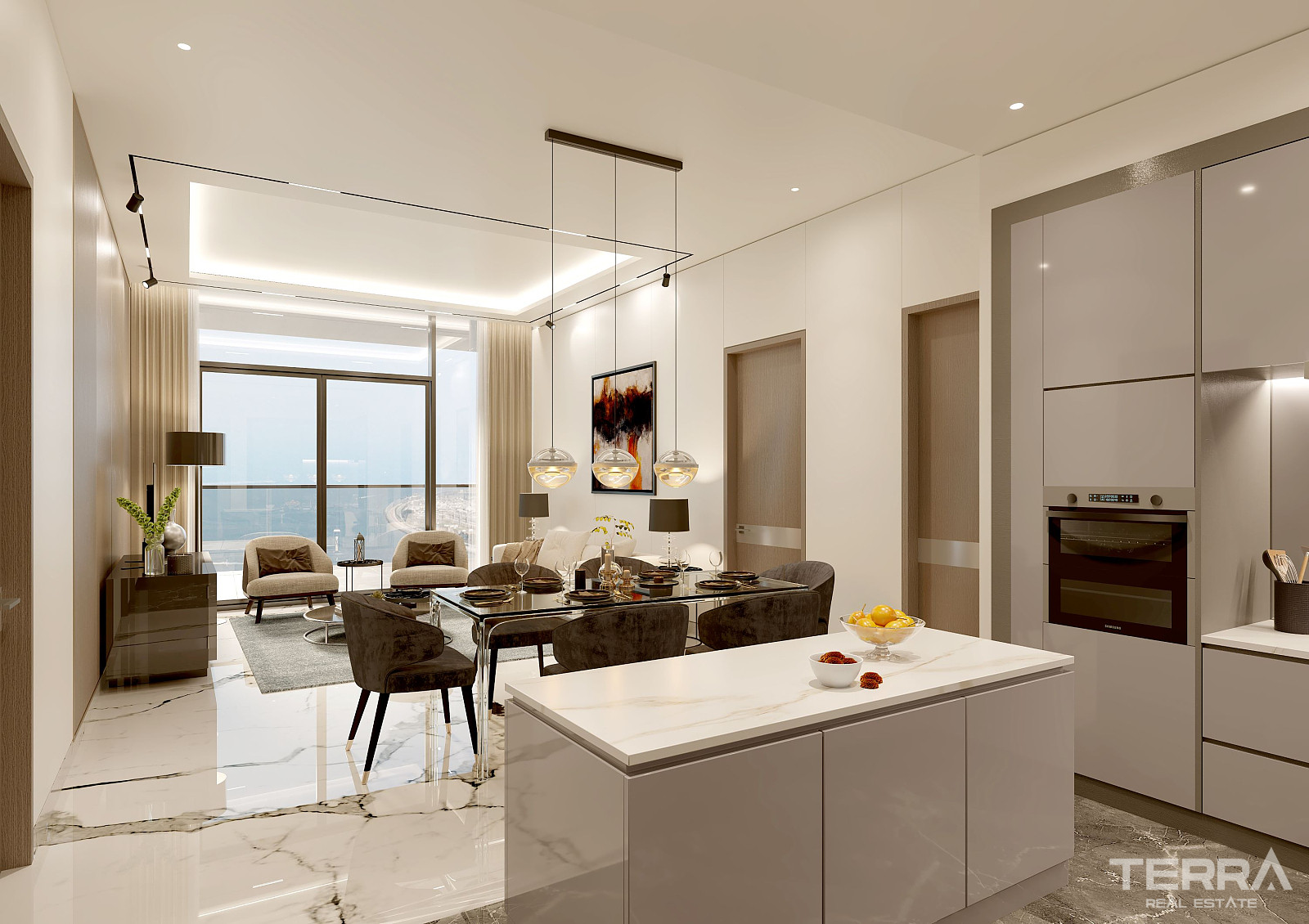 BAE, Dubai Marina'da Satılık Deniz Manzaralı Lüks Daireler - 105892