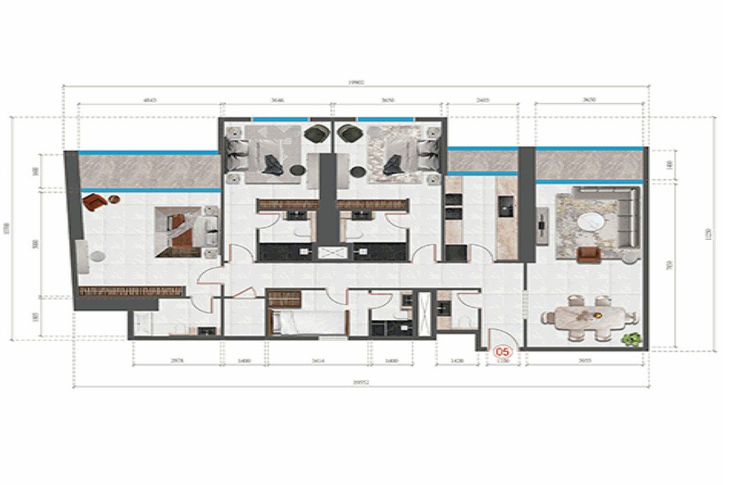 Seafront Apartments for Sale in Al Mamzar, Sharjah, UAE - 105960
