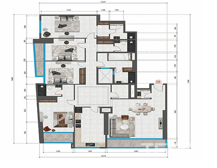 Seafront Apartments for Sale in Al Mamzar, Sharjah, UAE - 105961
