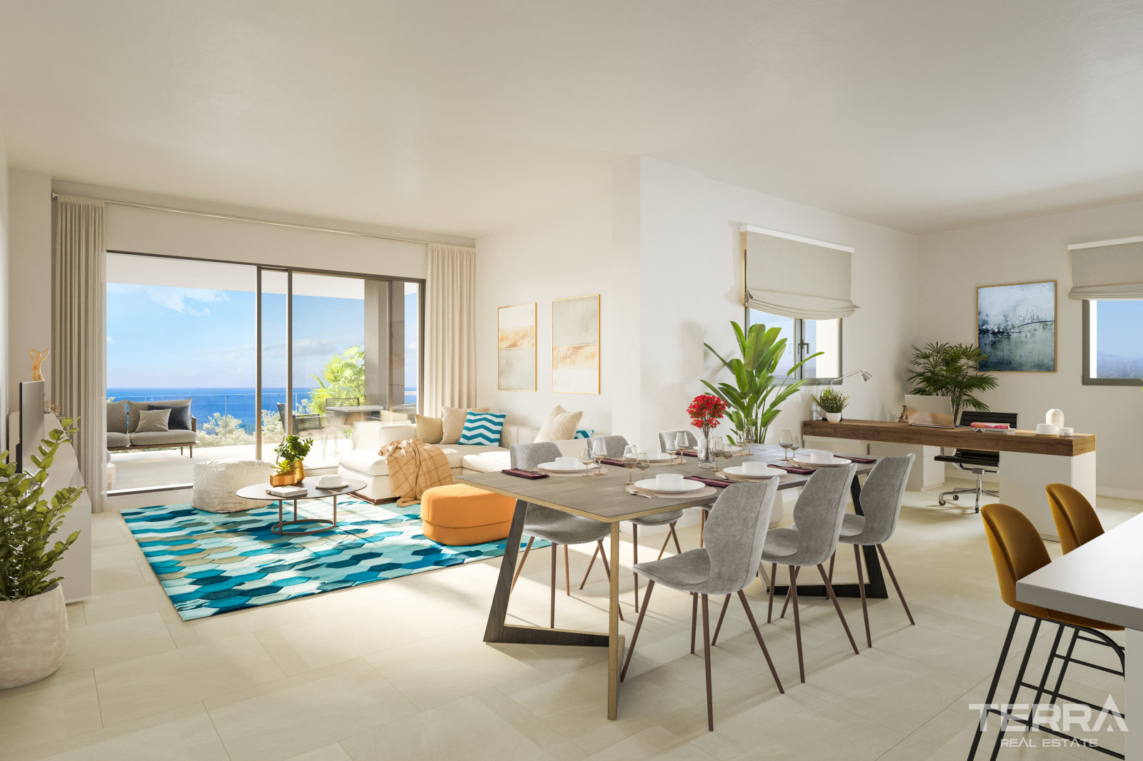 Leiligheter med havutsikt til salgs i Benalmadena, Costa del Sol, Spania - 106046