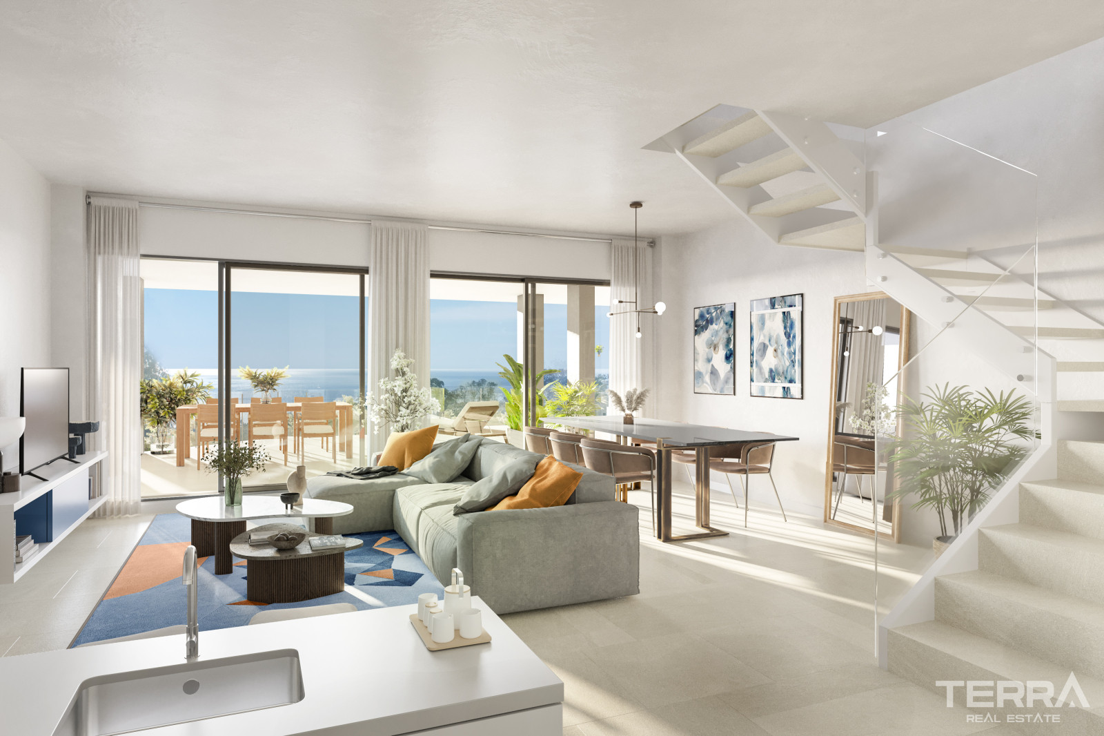 Leiligheter med havutsikt til salgs i Benalmadena, Costa del Sol, Spania - 106048