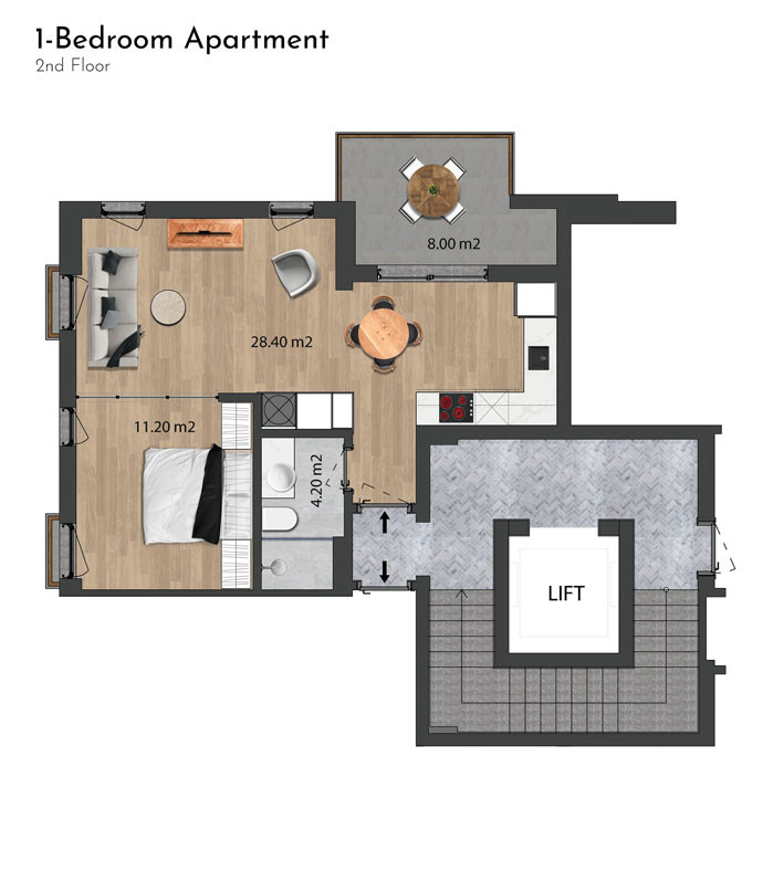 Эксклюзивные апартаменты в Habitat 39, Сиде, Соргун, Турция - 106476