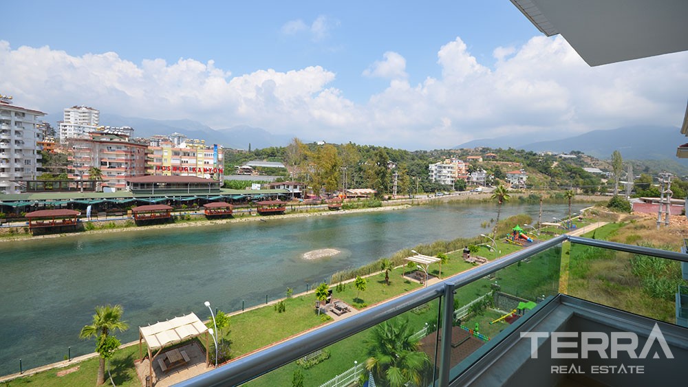 Spacious Apartments for Sale Along The Dim River in Alanya - 5647