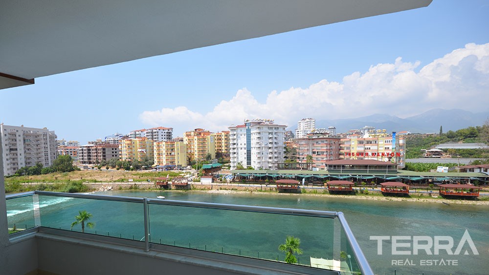 Spacious Apartments for Sale Along The Dim River in Alanya - 5648