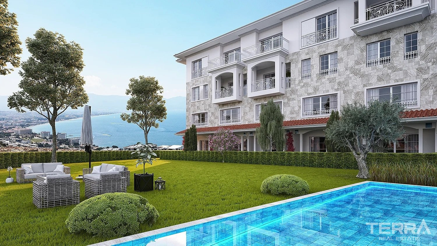 Lägenheter till salu i Kuşadası, Değirmendere, Turkiet - 106223