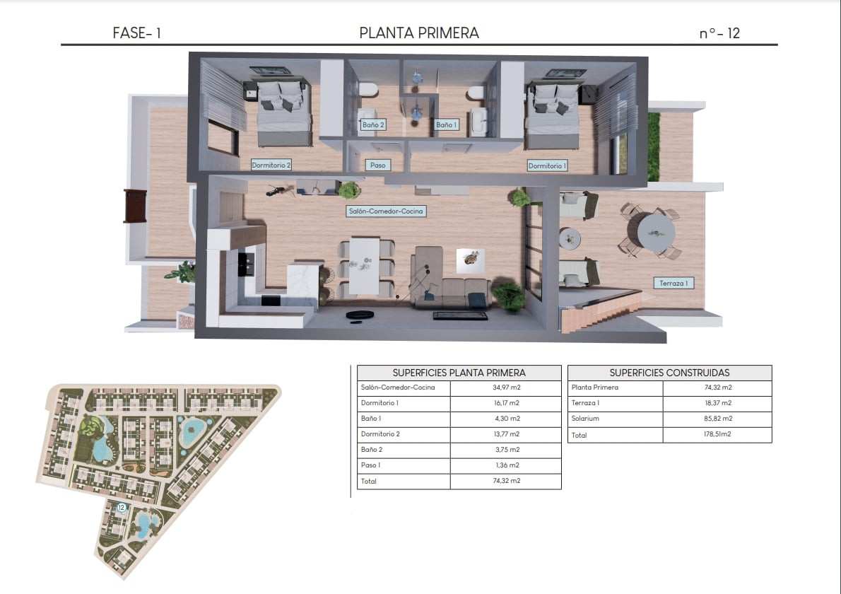 Apartments for Sale in Torrevieja, Costa Blanca, Spain - 106549