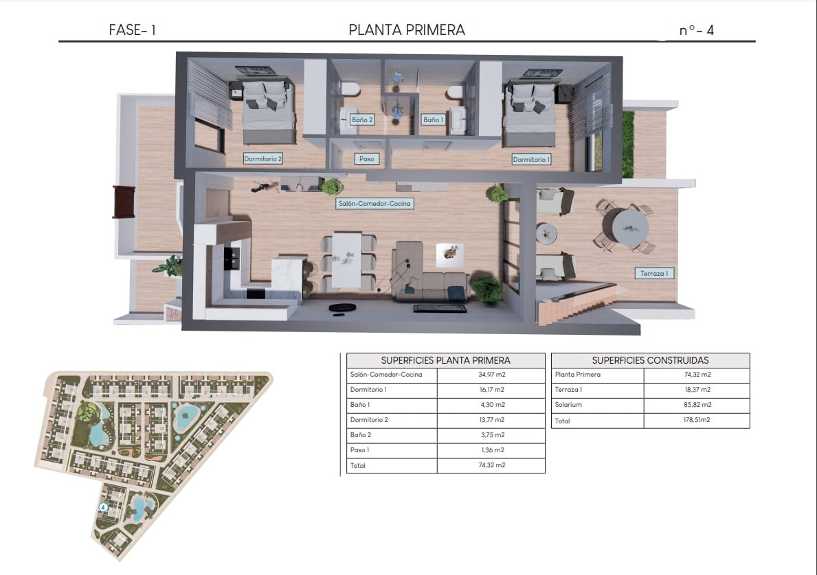 Apartments for Sale in Torrevieja, Costa Blanca, Spain - 106555