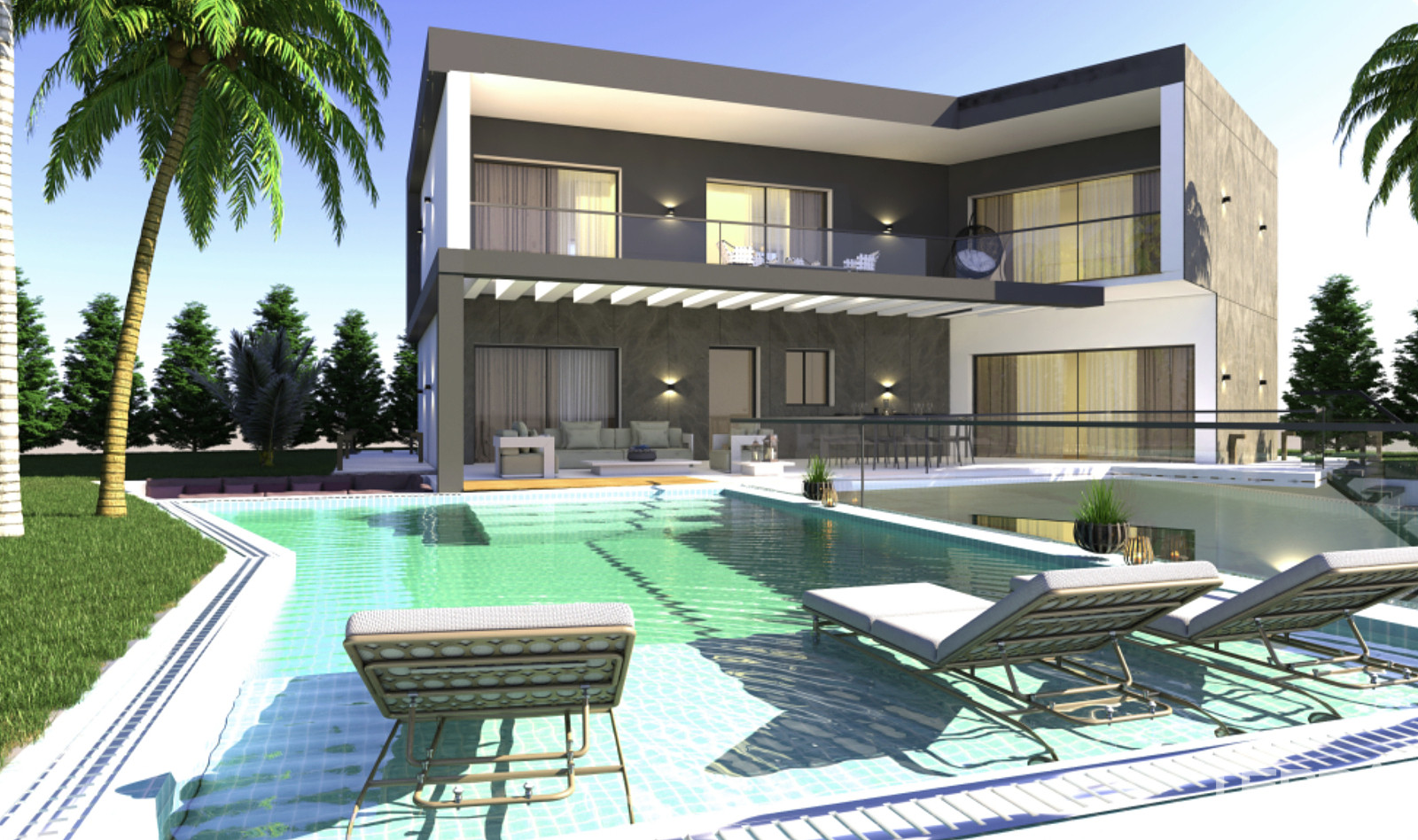 Houses with Sea View and Private Pools for Sale in Kuşadası, Turkey - 106894