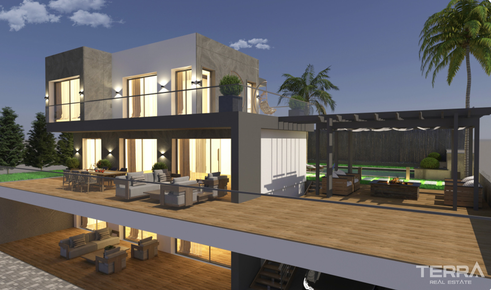 Houses with Sea View and Private Pools for Sale in Kuşadası, Turkey - 106895