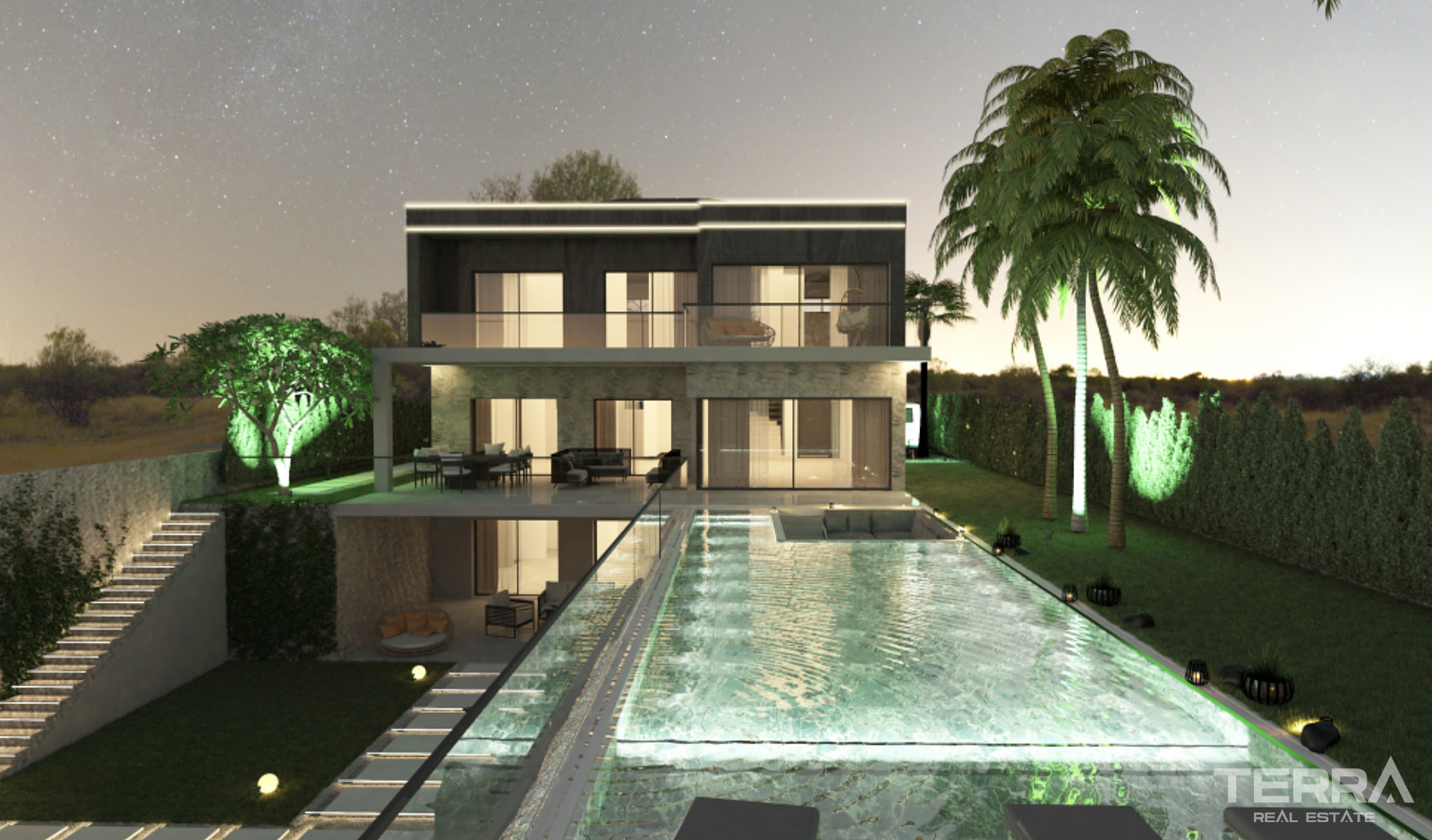 Houses with Sea View and Private Pools for Sale in Kuşadası, Turkey - 106904