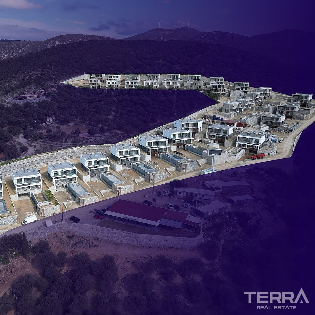 Houses with Sea View and Private Pools for Sale in Kuşadası, Turkey - 106928