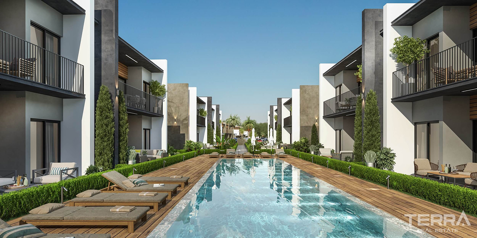 Lejligheder til salg i Kuşadası, Aydın, Tyrkiet - 106934