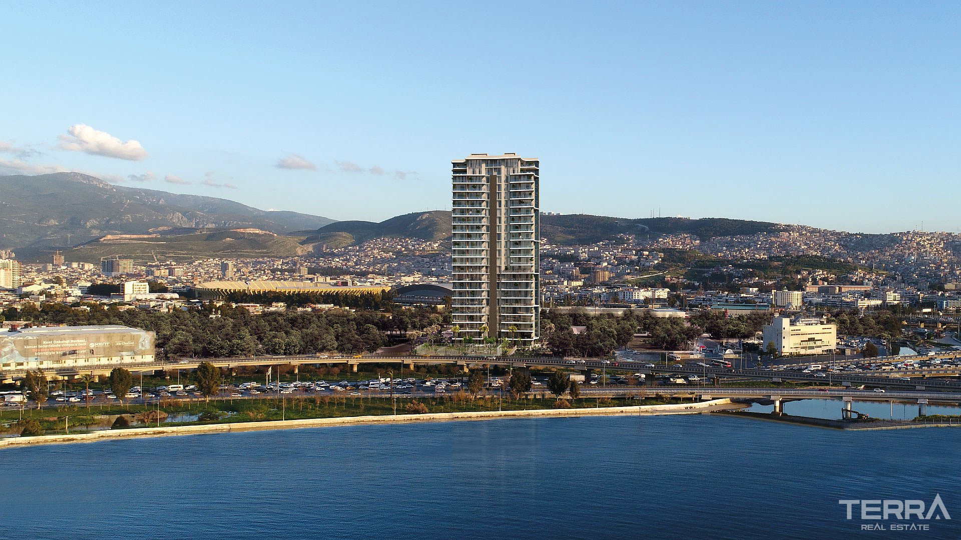 Appartements avec vue mer à vendre à İzmir, Konak, Turquie