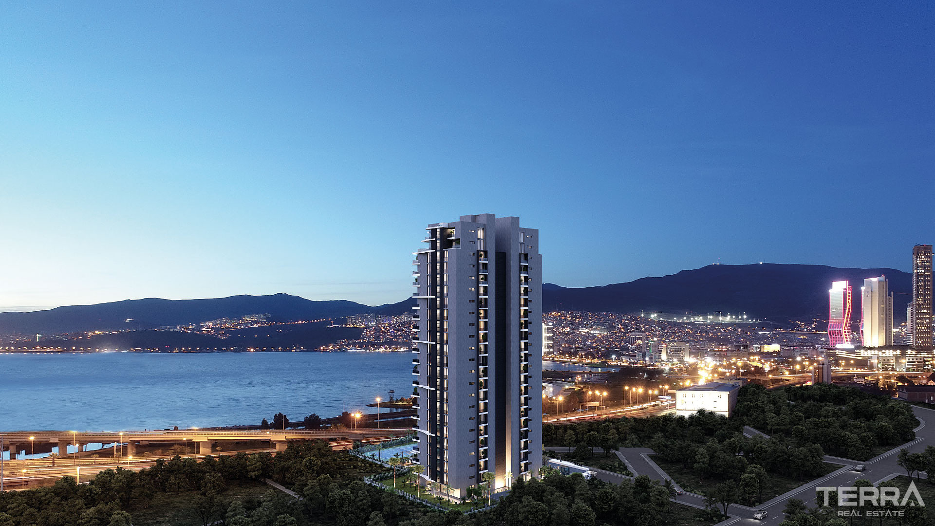 Appartements avec vue mer à vendre à İzmir, Konak, Turquie - 107046