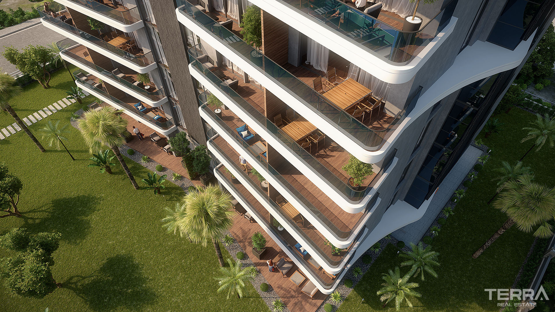 Appartements avec vue mer à vendre à İzmir, Konak, Turquie - 107049