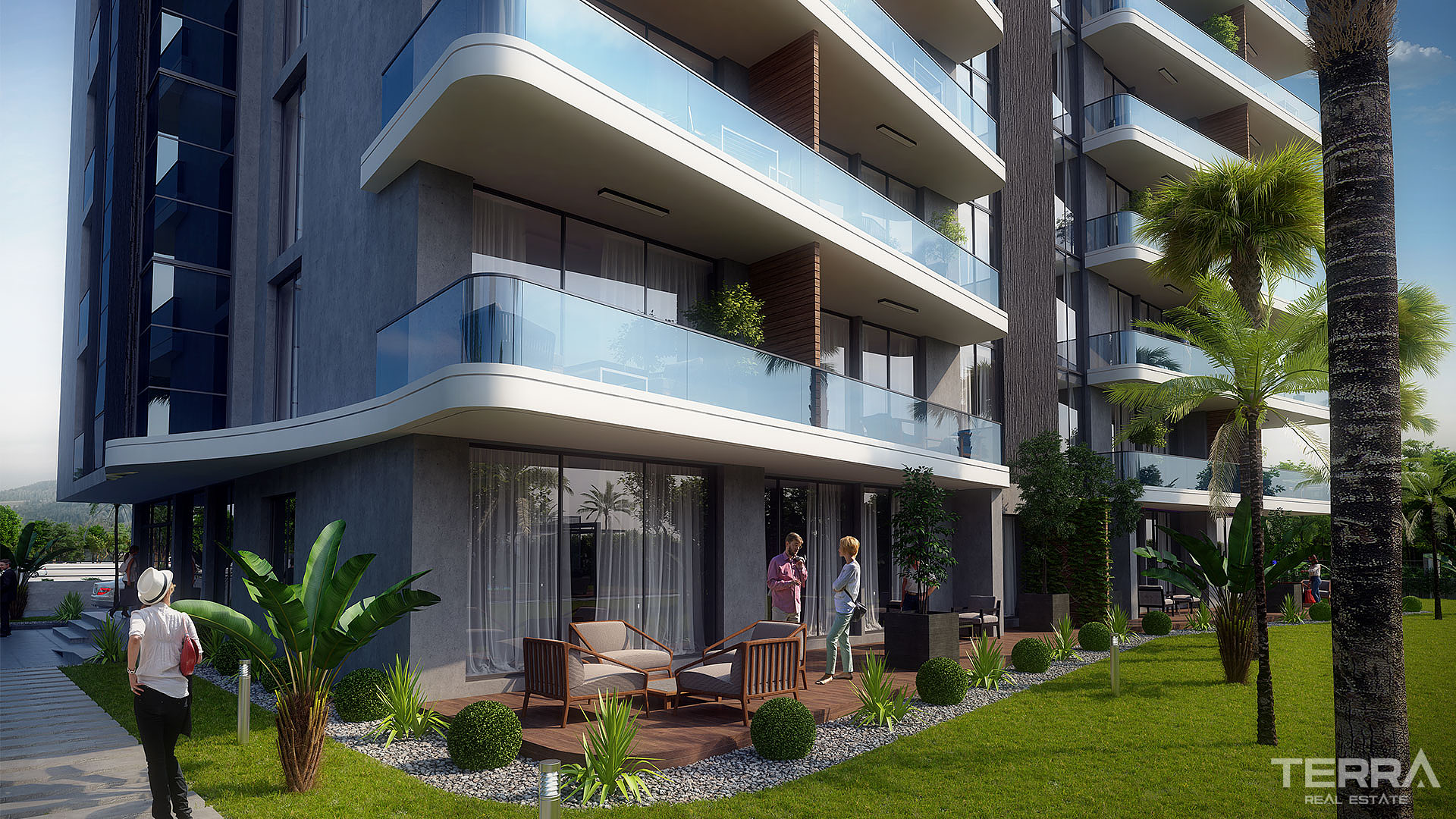 Appartements avec vue mer à vendre à İzmir, Konak, Turquie - 107050